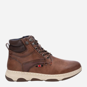 Trzewiki męskie sznurowane Refresh 170978 41 26.5 cm Brązowe (8445901126282). Buty męskie za kostkę