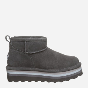 Śniegowce mukluki damskie na platformie Bearpaw Retro Shorty 2940W-060 38 (5UK/7US) 24 cm Ciemnoszare (889918947351). Mukluki damskie