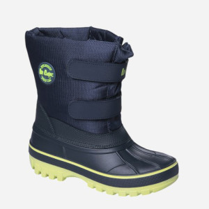 Śniegowce chłopięce ocieplane Lee Cooper LCJ-24-44-2845K 28 Granatowe (5904292148042). Kozaki i śniegowce chłopięce