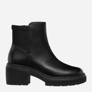 Botki damskie skórzane Geox D Spherica Ec15 D46WWA04315C9999 37 Czarne (8056206851900). Botki damskie