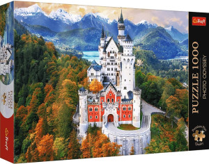 Puzzle Trefl Premium Plus Quality Photo Odyssey: Zamek Neuschwanstein Niemcy 1000 elementów (5900511108132). Puzzle i układanki