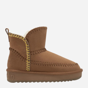 Śniegowce mukluki damskie z futerkiem D.Franklin Nordic Nova Low DFSH375001-TAN 40 (7UK/9US) 26 cm Rude (8445333666080). Mukluki damskie