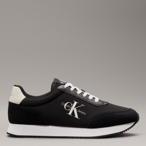 Sneakersy męskie do kostki Calvin Klein Jeans YM0YM01032-0GR 44 Czarne (8720639102273). Buty sportowe męskie