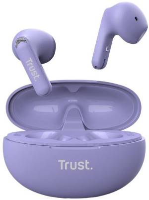 Słuchawki bezprzewodowe Trust YAVI Purple (8713439252996). Słuchawki