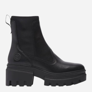 Sztyblety damskie skórzane Timberland Everleigh TB0A5YFR0151 37.5 (6.5US) 23.5 cm Czarne (196013815684). Buty za kostkę damskie