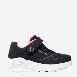 Sneakersy dziecięce dla dziewczynki Skechers Uno Lite 310451L 28 Czarne (195204055199). Buty sportowe i sneakersy dziewczęce