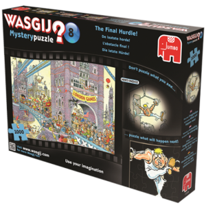 Puzzle Jumbo Wasgij Retro Mystery 8 Finał przeszkód 1000 elementów (8710126018521). Puzzle i układanki