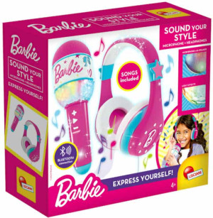 Zestaw zabawek Lisciani Barbie Niech zabrzmi twój styl słuchawki i mikrofon (8008324104468). Zestawy zabawek dla dzieci