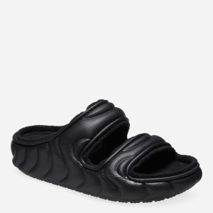 Klapki męskie z futerkiem Crocs Classic Cozzy Overpuff Sandal 210074-001 42-43 (M9/W11) Czarne (0196265733620). Klapki męskie