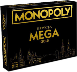 Gra planszowa Winning Moves Mega Gold Monopoly (5036905046770). Gry planszowe