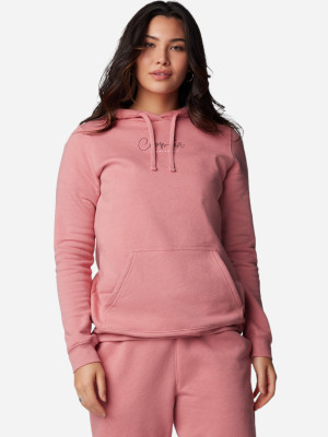 Bluza damska z kapturem Columbia Trek Graphic Treatment Hoodie 2051611629 S Różowa (195981031126). Bluzy z kapturem damskie