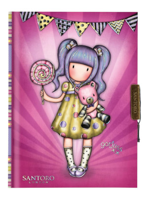 Notatnik Santoro Gorjuss Fairground First Prize w linie 12.8 x 18 cm 136 arkuszy (5018997635926). Notesy i notatniki