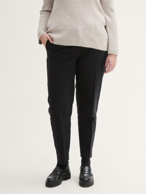 Spodnie damskie Tom Tailor 1044878 48 Czarne (4068127377180). Spodnie damskie