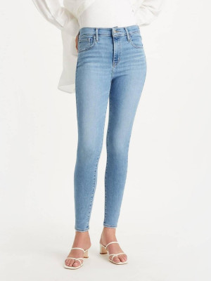Jeansy skinny damskie Levi's 720 Hirise Super Skinny 52797-0357 25-32 Niebieskie (5401105546243). Jeansy damskie