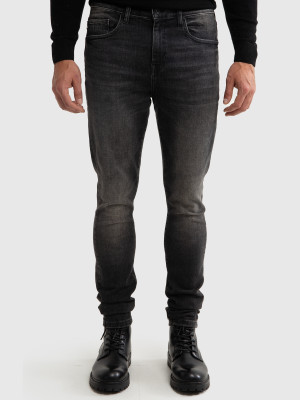 Jeansy skinny męskie Big Star Deric High Waist 913 W32L30 Czarne (5900714787530). Jeansy męskie