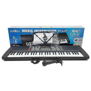 Syntezator Adar 61 klawiszy z akcesoriami (5901271585317). Instrumenty muzyczne dla dzieci