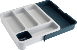 Organizer na sztućce Joseph Joseph DrawerStore rozsuwany 5.3 x 38 x 29 - 48 cm (5028420850420). Suszarki i ociekacze do naczyń