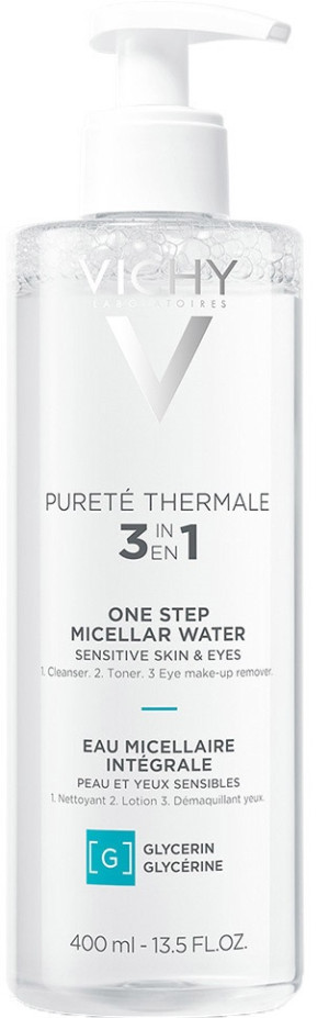 Płyn micelarny Vichy Purete Thermale do cery wrażliwej 400 ml (3337875674928). Płyny micelarne