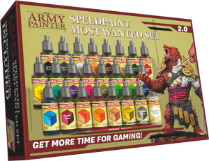 Zestaw farb The Army Painter Speedpaint 2.0 Most Wanted 24 szt (5713799806009). Akcesoria modelarskie