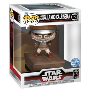Figurka Funko POP Deluxe Star Wars Jabba Skiff Lando Calrissian 16 cm (889698744386). Figurki superbohaterów