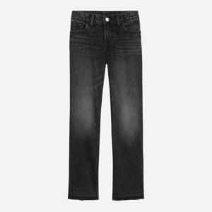 Jeansy regular fit młodzieżowe dziewczęce GAP 789592-00 145-152 cm Czarne (1200116598753). Jeansy dziewczęce