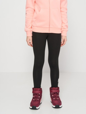 Legginsy dziecięce dla dziewczynki sportowe Puma Ess Logo Leggings G 587035-01 104 cm Czarne (4063697162266). Legginsy dziewczęce