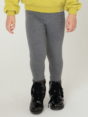 Legginsy dziecięce dla dziewczynki Mayoral 717-10 110 cm Szare (8445865409223). Legginsy dziewczęce