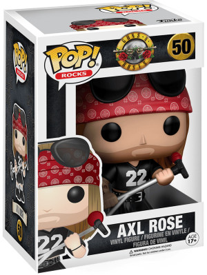 Figurka Funko Pop! Rocks Guns Roses Axl Rose 10 cm (889698106887). Figurki superbohaterów