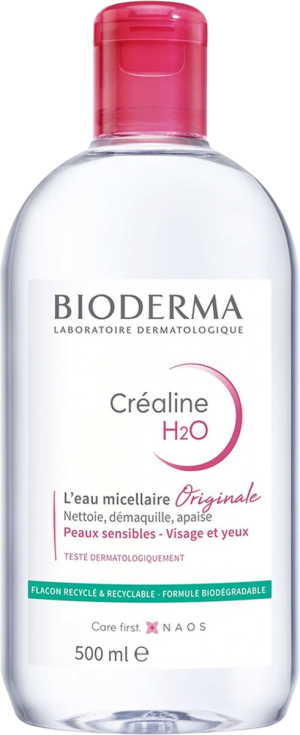 Płyn micelarny Bioderma Crealine H2O 500 ml (3701129805008). Płyny micelarne