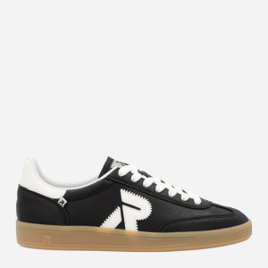 Sneakersy damskie skórzane RIEKER W2200-00 40 (6.5UK) 26 cm Czarne (4061811614622). Tenisówki i trampki damskie