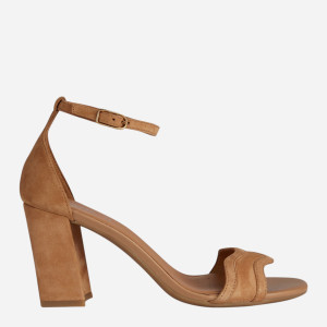 Sandały damskie na słupku Geox D35RPG00021-C5006 40 26 cm Camel (8056206042537). Eleganckie sandały damskie
