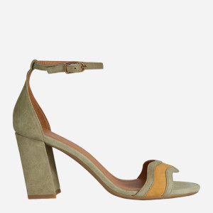 Sandały damskie na słupku Geox D35RPG00021-CE32N 38 24.7 cm Pistachio (8056206042384). Eleganckie sandały damskie