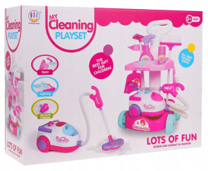 Zestaw zabawek Leming Toys Mega Sprzątający + Akcesoria (5903864948004). Zestawy zabawek dla dzieci