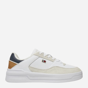 Sneakersy damskie do kostki Tommy Hilfiger FW0FW08615-YBS 41 Białe (8720638205159). Buty sportowe damskie