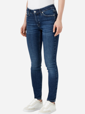 Jeansy skinny damskie Calvin Klein Jeans J20J224491-1BJ 29-30 Ciemnogranatowe (8721107161549). Jeansy damskie