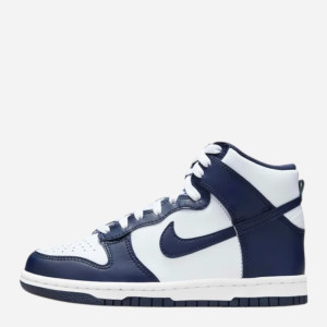 Sneakersy młodzieżowe chłopięce za kostkę Nike Dunk High DB2179-008 36.5 (4.5Y US) Białe (196975908868). Buty sportowe i sneakersy chłopięce