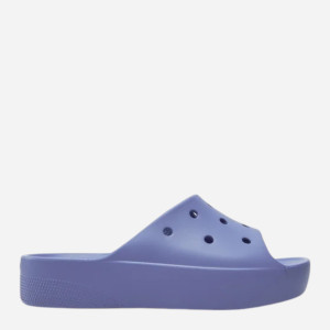 Klapki damskie basenowe Crocs Classic Platform Slide 208180-4ON 39-40 (M7/W9) 25 cm Niebieskie. Klapki damskie