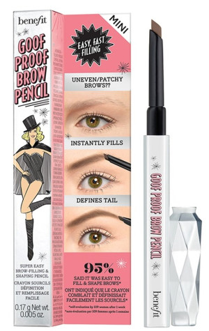 Kredka do brwi Benefit Goof Proof Mini 3 Warm Light Brown 0.17 g (602004077981). Kosmetyki do brwi