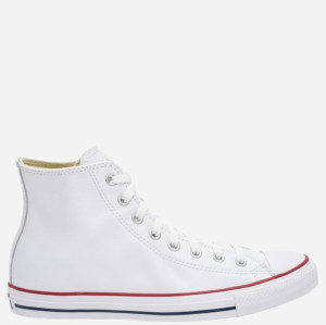 Trampki męskie skórzane wysokie Converse Chuck Taylor All Star Leather 132169C 43 (9.5US) Białe (886951121137). Tenisówki i trampki męskie