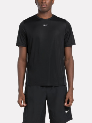 Koszulka sportowa męska Reebok Running Ss Speedwick Tee 100070571 S Czarna (4066761025436). Koszulki sportowe męskie