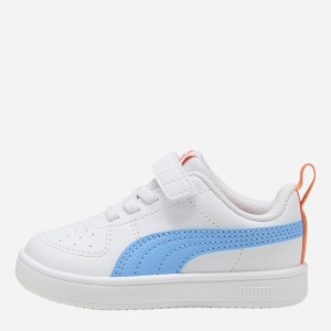 Sneakersy chłopięce na rzepy Puma Rickie AC+ Inf 38431437 23 (6UK) Biało-jasnoniebieskie (4067983866906). Tenisówki i trampki chłopięce