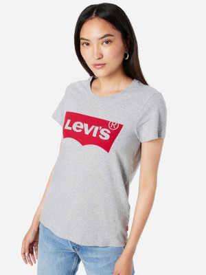 Koszulka damska bawełniana Levi's The Perfect Tee 17369-1686 S Szara (5400970696008). T-shirty damskie