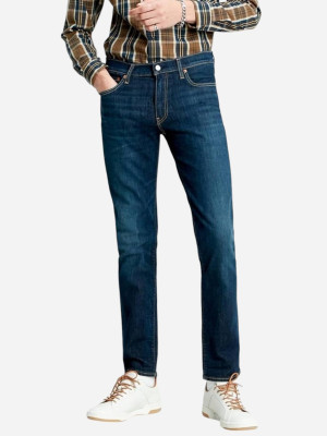 Jeansy slim fit męskie Levi's 04511-4102 36-32 Granatowe. Jeansy męskie