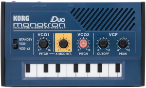 Syntezator Korg Monotron Duo. Syntezatory