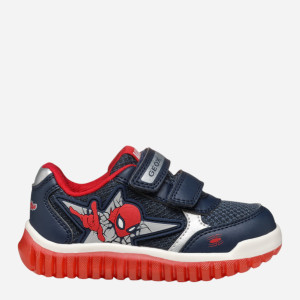 Sneakersy chłopięce na rzepy Geox B Lightyloo Boy B555ZB0BC14-C0735 25 Granatowe (8058192275401). Tenisówki i trampki chłopięce