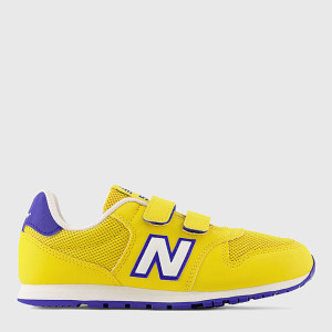 Sneakersy dziecięce dla dziewczynki na rzepy New Balance 500 PV500HB1 34.5 (2.5US) Żółte (196432578634). Buty sportowe i sneakersy dziewczęce
