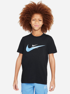 Koszulka chłopięca Nike B Nsw Si Graphic Tee HV6970-010 122-128 cm (XS) Czarna (197861862783). T-shirty chłopięce