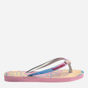 Klapki japonki dziecięce dla dziewczynki Havaianas 4146976.9321 33-34 (31-32BR) 19.5 cm Różowe (7909989412053). Japonki dziewczęce