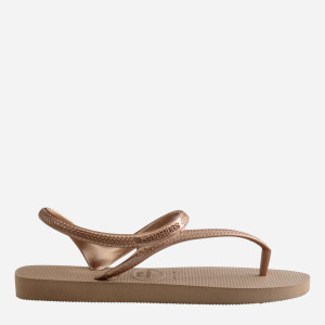 Sandały damskie japonki Havaianas 4000039.3581 37-38 (35-36BR) 22.5 cm Różowe złoto (7891266181632). Sandały codzienne i sportowe damskie