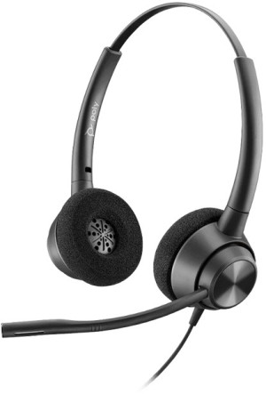 Słuchawki Poly EncorePro 320 QD Black (PL-77T26AA). Słuchawki